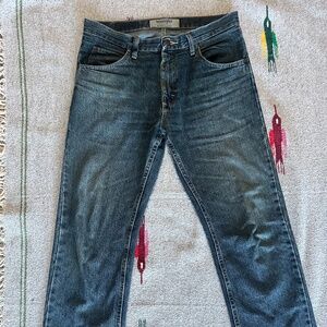 Wrangler Authentics Men's Regular 31x30 100% Cotton Denim Blue Jeans